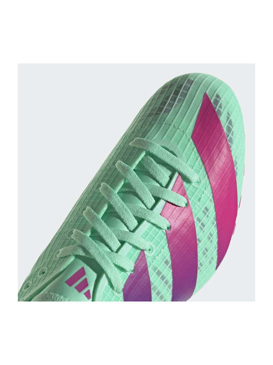 Adizero Sprintstar Спортни обувки Шпайкове Пулс Мента / Lucid Blue / Lucid Fuchsia