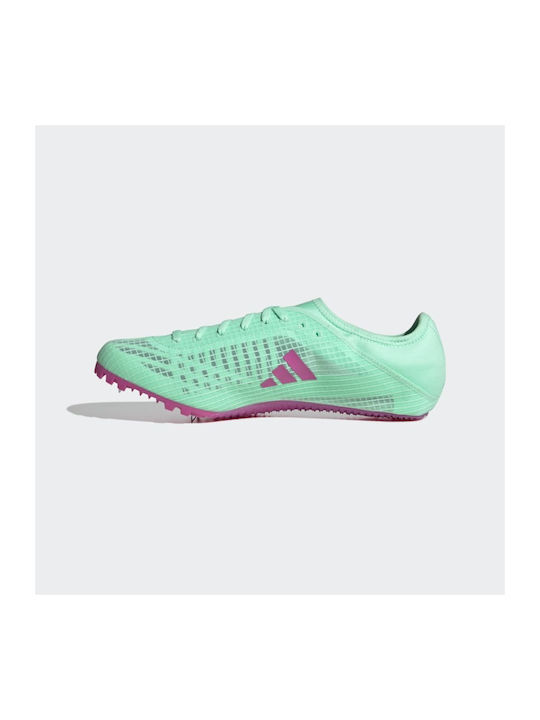 Adizero Sprintstar Спортни обувки Шпайкове Пулс Мента / Lucid Blue / Lucid Fuchsia