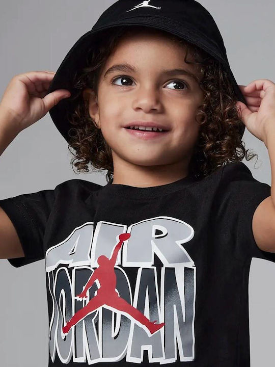 Kids' Set with Shorts Summer 2pcs Black Jumpman