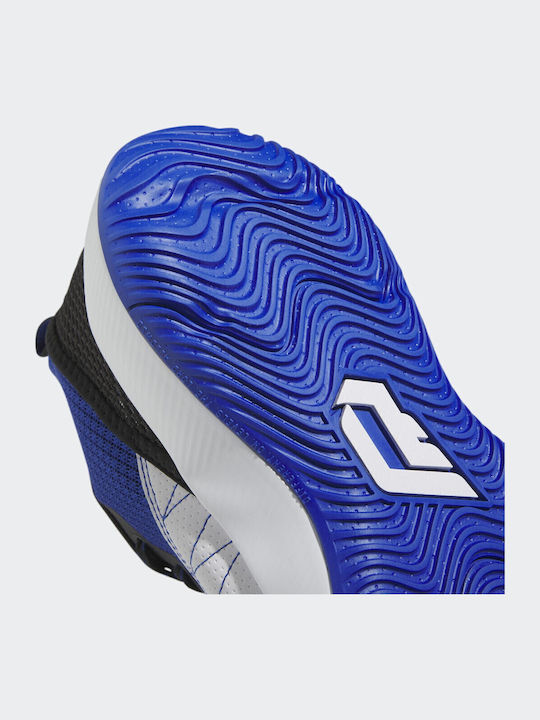 Dame Certified Low Basketball Shoes Royal Blue / Cloud White / Core Black