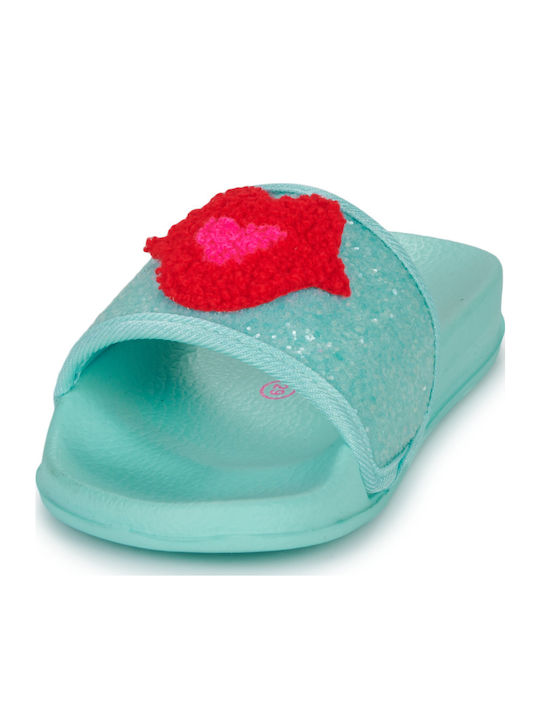 Kids' Slides Turquoise