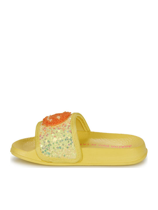 Kids' Slides Yellow