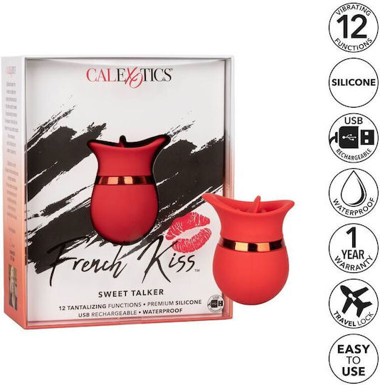Calexotics French Kiss Sweet Talker Mini Δονητής Red