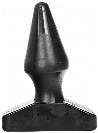 All Black Πρωκτική Σφήνα Μαύρη 16cm