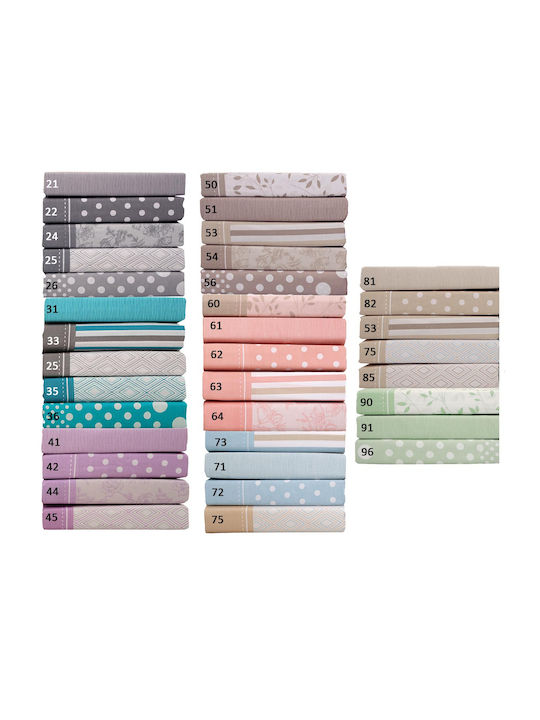 Anna Riska Mix & Match Coverlet Single Cotton 53 Beige 160x240cm