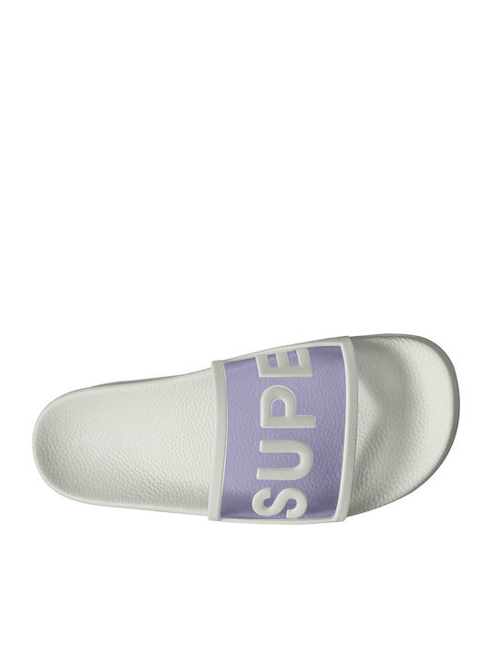 1908 Clear Identity Women's Slides White