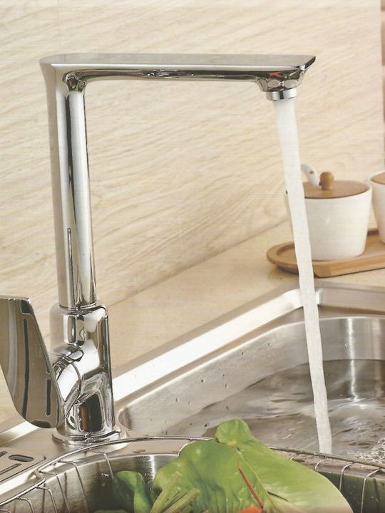 Gloria Empire Kitchen Faucet Counter Silver