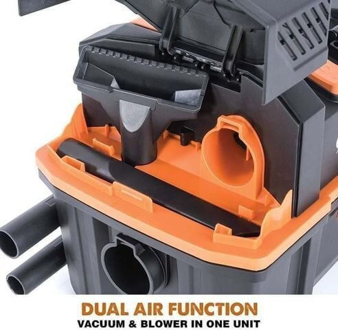 Evolution R15VAC Vacuum Wet / Dry 1000W with Plastic Bin 15lt
