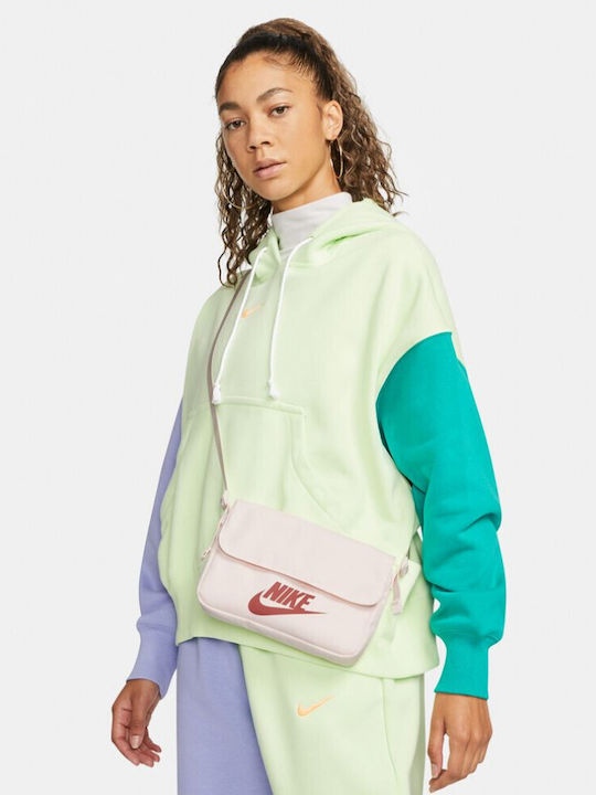 Nike Sportswear Γυναικεία Τσάντα Χιαστί Ροζ