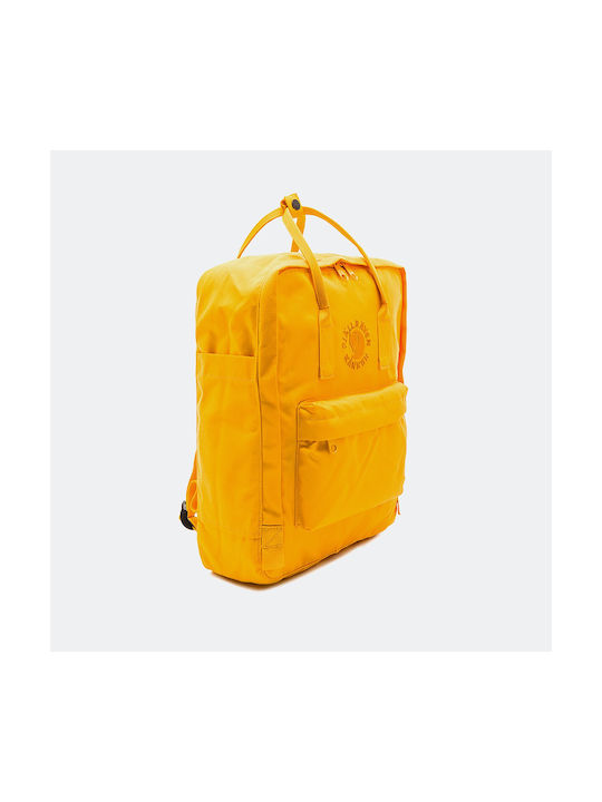 Fjallraven Re-kanken Sunflower Yellow Männlich Stoff Rucksack Gelb 16Es