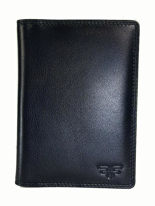 Leather Men's Wallet Cards Black