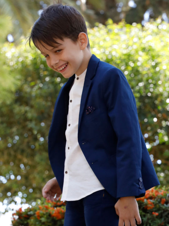 Kids' Blazer Short Blue