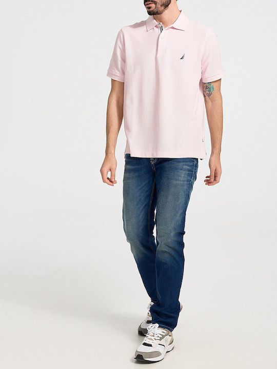 Polo Short Sleeve Pink Blouse