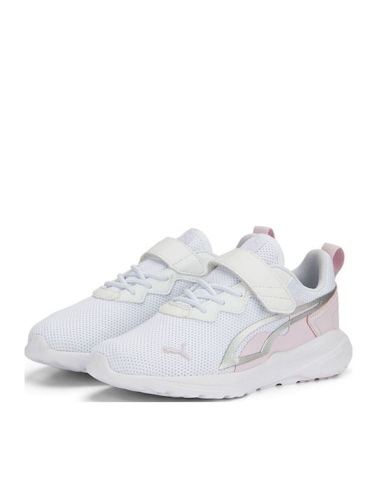 All Day Active Παιδικά Sneakers με Σκρατς Λευκά 387387-11