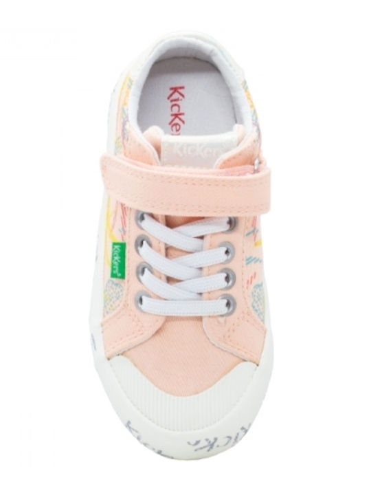 Gody Παιδικά Sneakers με Σκρατς Ροζ