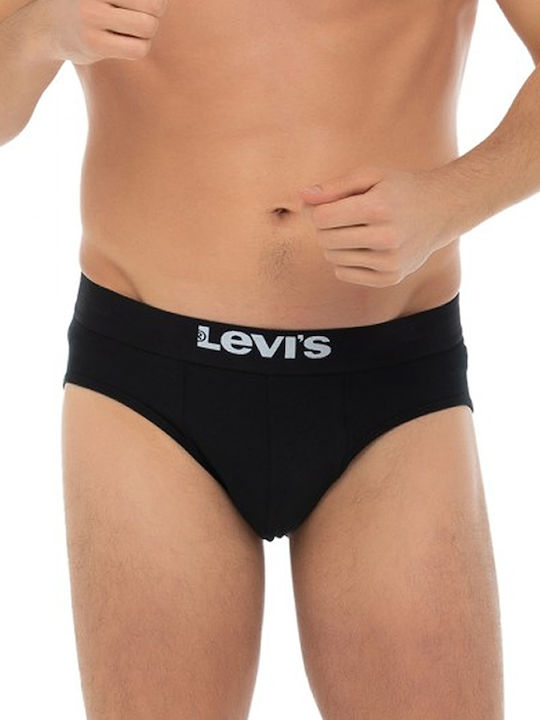 Levi's Solid Basic Men's Briefs 2Pack Black