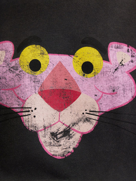Pink Panther Women's Sweatshirt Gray