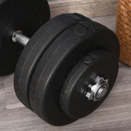 HomCom Dumbbell Set with Bar 50kg