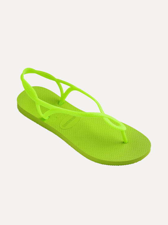 Havaianas Luna Σαγιονάρες σε στυλ Πέδιλα Lime