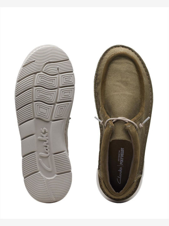 Colehill Easy Men's Boat Shoes Olive