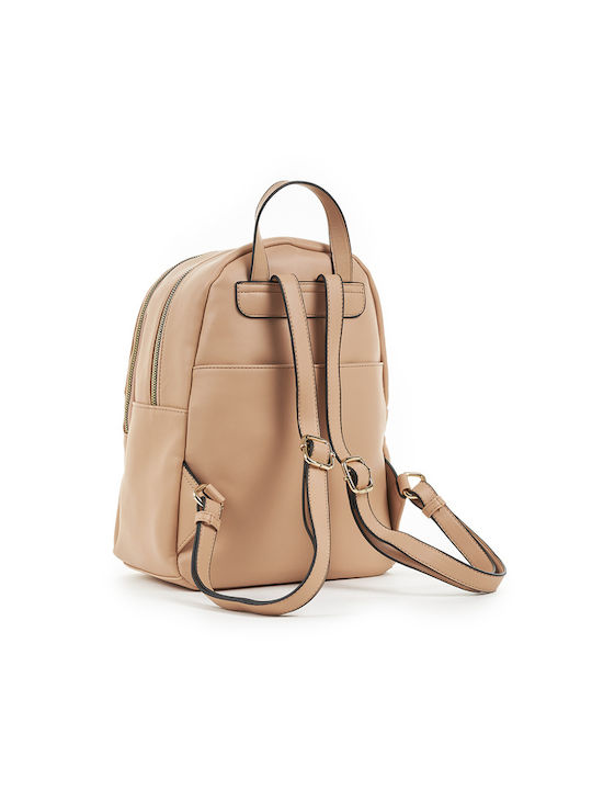 Verde Women's Bag Backpack Beige