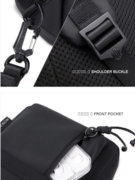 Herrentasche Sling Schwarz