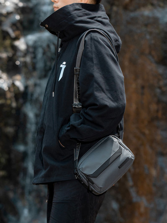 Herrentasche Schulter / Crossbody Gray