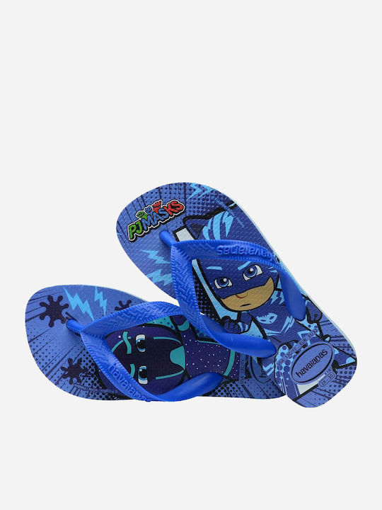 Kids' Flip Flops Blue Pj Masks
