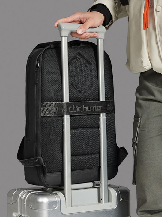 Arctic Hunter Водоустойчива Чанта Раница за лаптоп 15.6" в Черен цвят B00529-BK