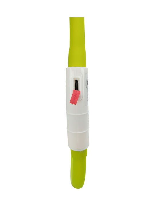 Trixie Shiny Silicone Guler pentru câini din USB 10mm x 70cm