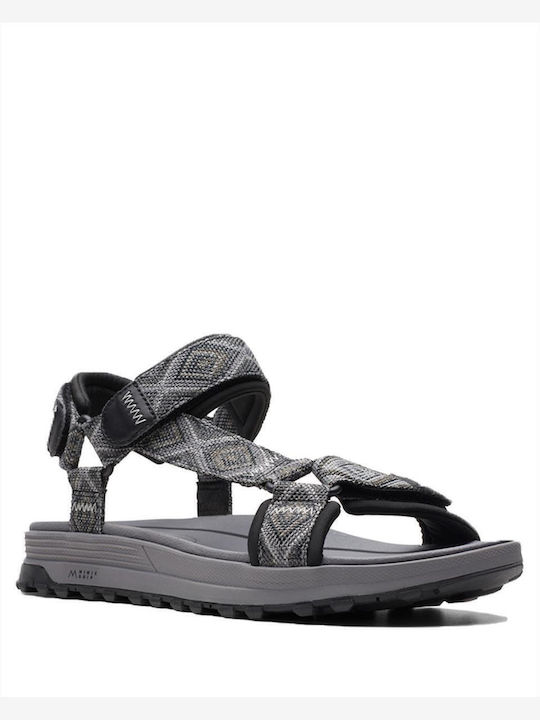 Clarks Trek Sea Sandals Gray