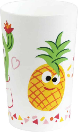 Ango Σετ Φαγητού Les Ami Fruits από Πλαστικό Ροζ 3τμχ για 6+ μηνών