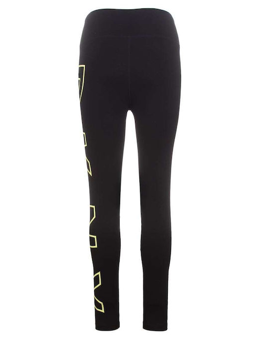 DKNY Women's Long Legging High Waisted Black