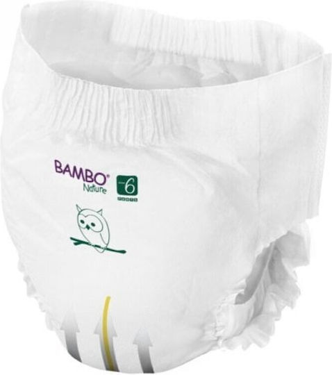 Bambo Nature Πάνες Βρακάκι Eco Friendly No. 6 για 18+kg 18τμχ