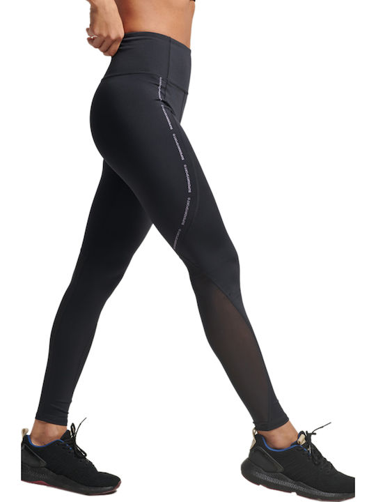 Women's Long Training Legging High Waisted Black