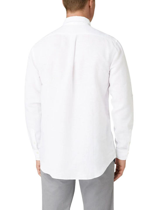 Guess Men's Shirt Long Sleeve White