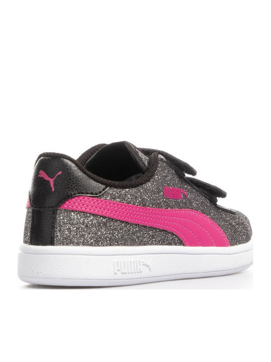 Smash V2 Kids Sneakers with Scratch Black