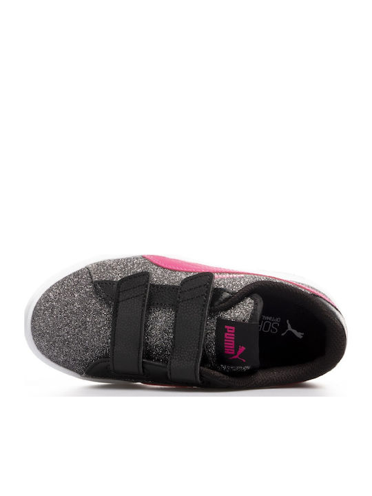 Smash V2 Kids Sneakers with Scratch Black