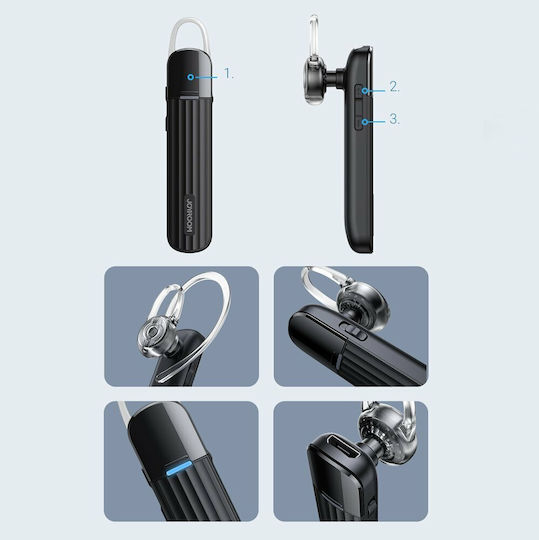 Joyroom JR-B01 Earbud Bluetooth Handsfree Ακουστικό Λευκό