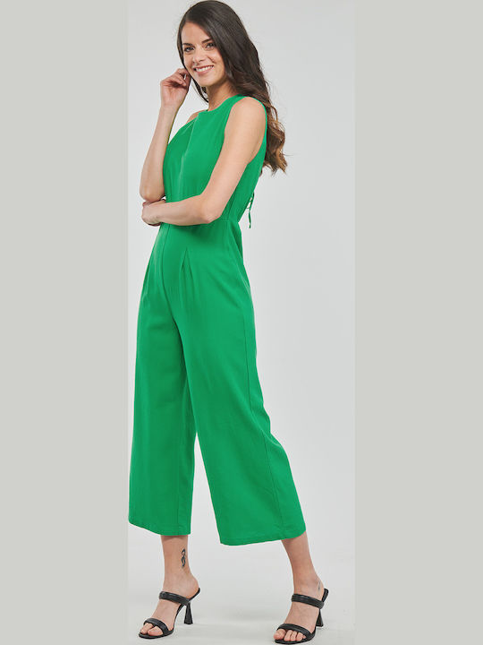 Γυναικεία Αμάνικη Ολόσωμη Φόρμα Bright Green