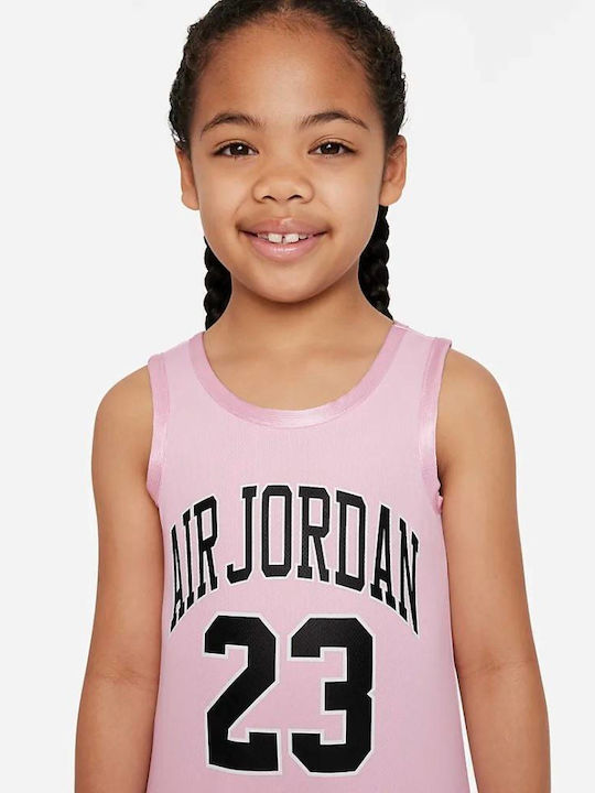 JORDAN 23 Rochie pentru Copii Fără mâneci Roz