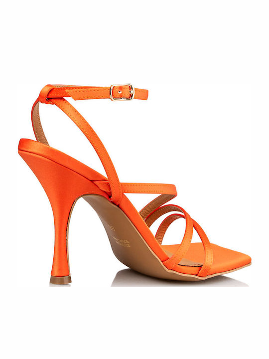 Fabric Sandals Orange
