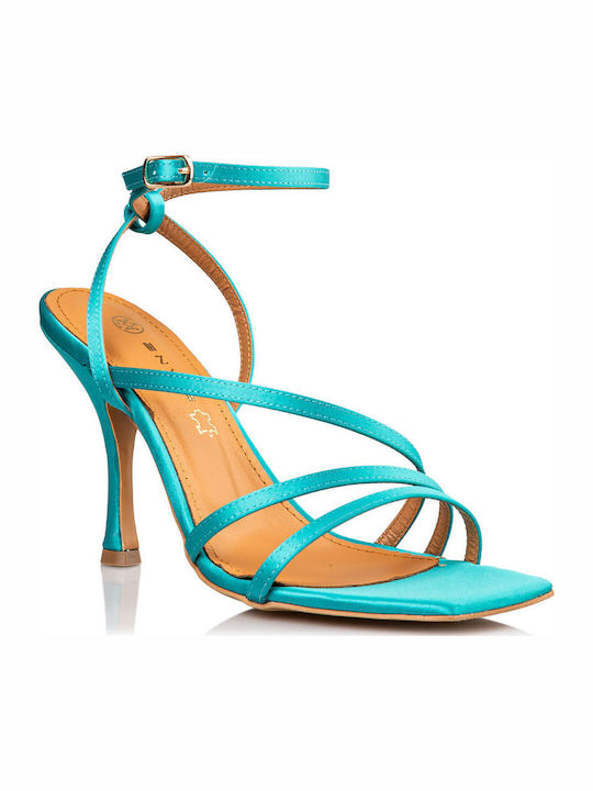 Envie Shoes Πέδιλα Τιρκουάζ
