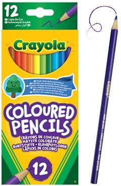 Crayola Coloured Farbstift-Set 12Stück Packung von 1 Verpackungen