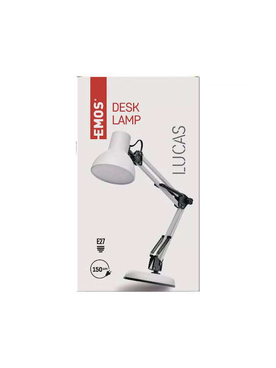 Emos Swing Arm Office Lighting White