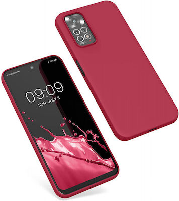 KWmobile Silicone Back Cover Fuchsia Matte (Redmi Note 11 / 11S 4G)