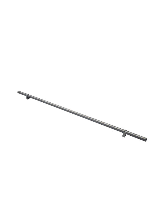 GloboStar Stellar Lampă De Podea Pentru Exterior LED Mașină De Spălat Pe Perete 12W Cu Lumină Alb Cald IP67 Gri