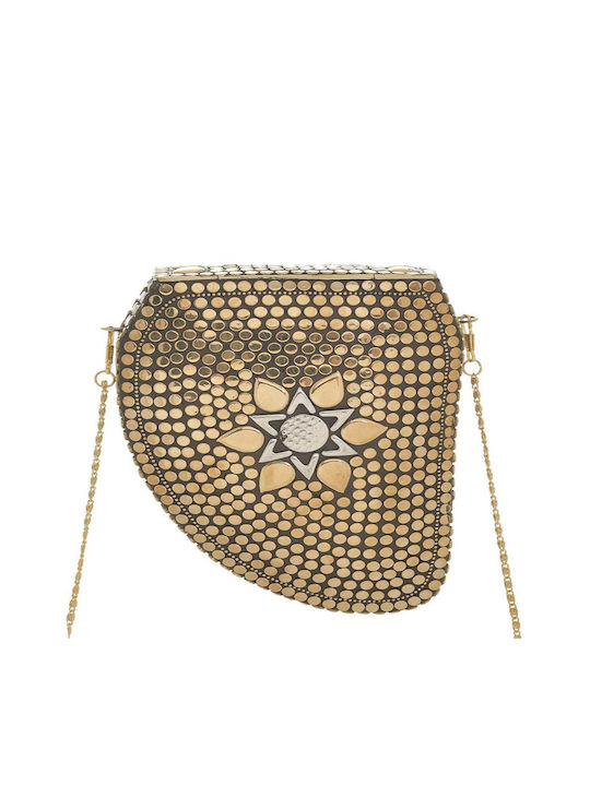 Women's Bag Shoulder Gold