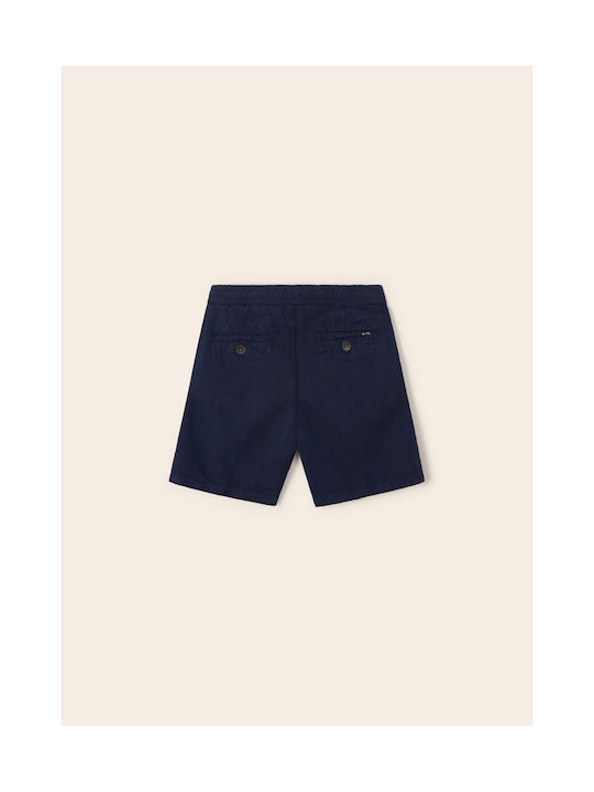 Mayoral Kids Shorts/Bermuda Fabric Navy Blue