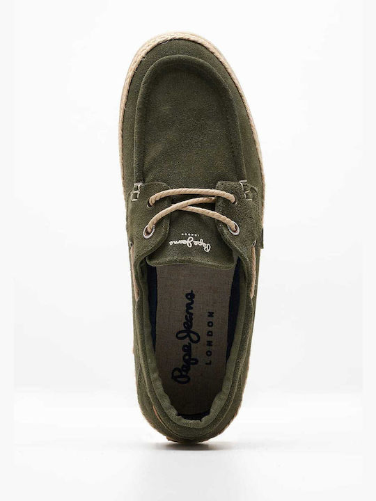 Maoui Sailor Men's Boat Shoes Green